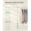 165cm Rolling Clothing Rack