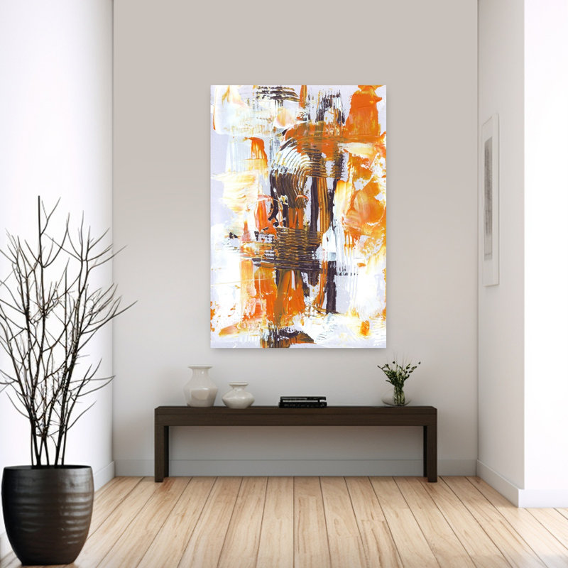 03 Scacryliq06sharp Gx, art mural abstrait contemporain, H 60 po x l 40 po