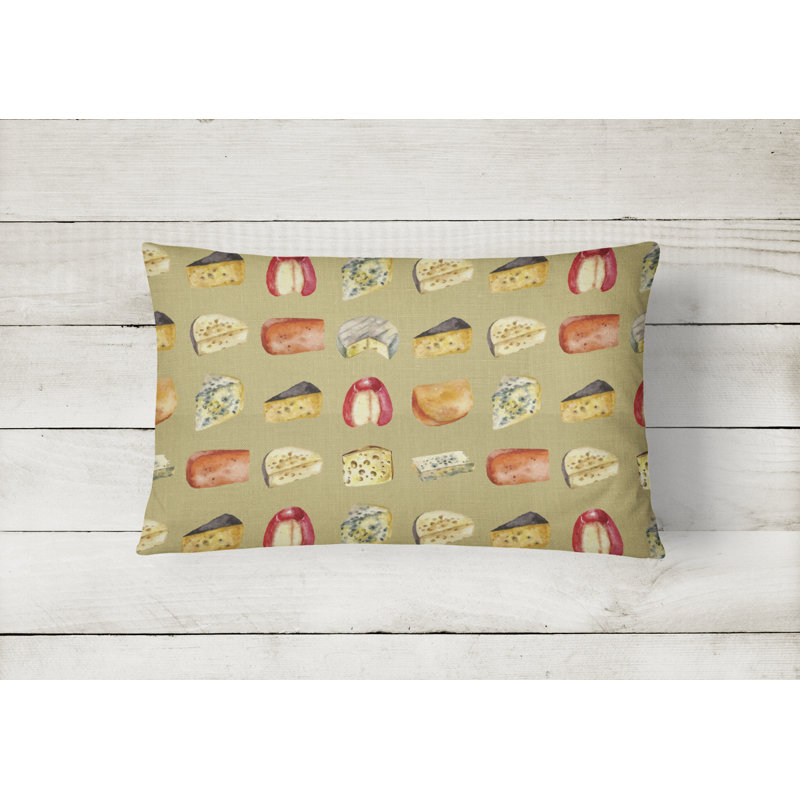  Cheeses Lumbar Pillow