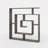 Abston Geometric Bookcase-1482065714
