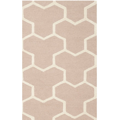Ellicott Hand Tufted Wool Geometric Rug