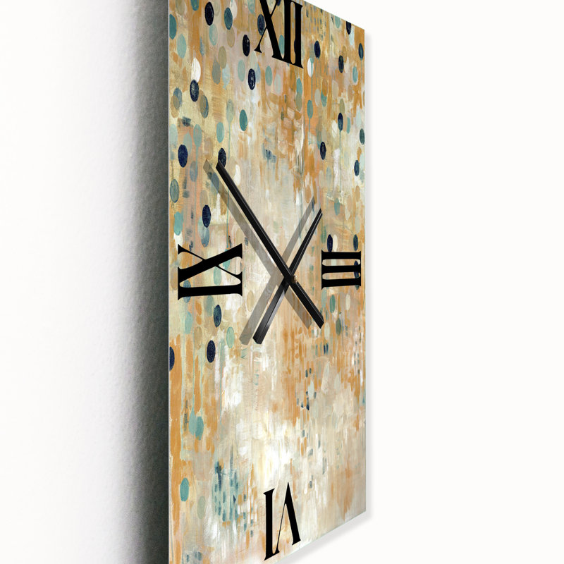«I'm Take It Under considérer 2» - Grande horloge murale moderne, Petit