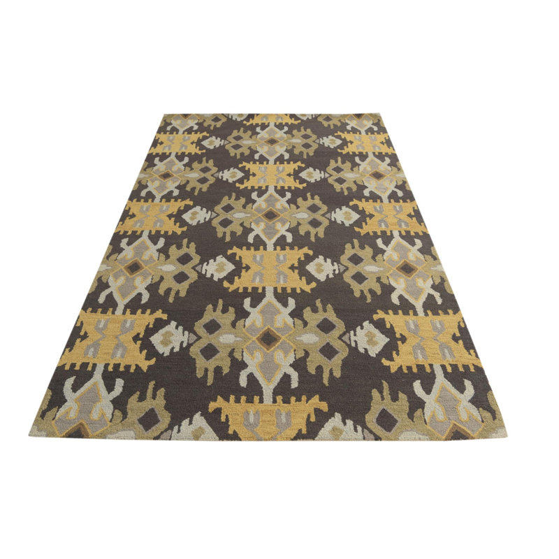 Tapis noir Otto