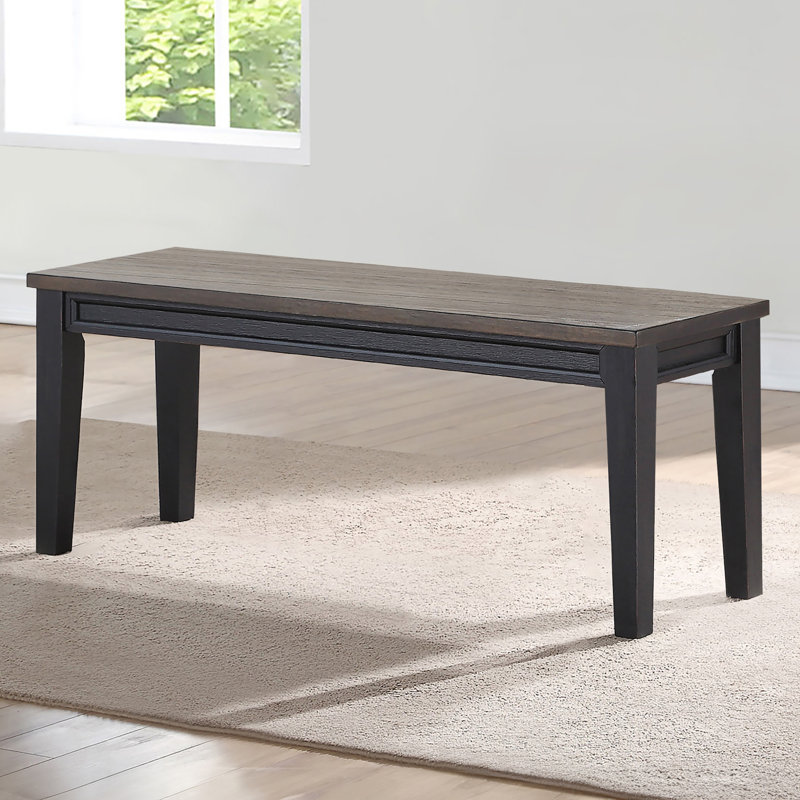 Ensemble de salle à manger Demorian, 6 pièces: table, banc, 4 chaises