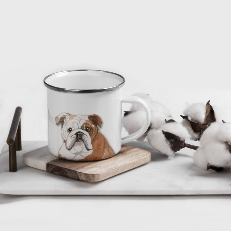 Corinthian Stainless Steel Coffee Mug