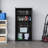 Arether 36 " Wide 4 - Shelf Storage Cabinet with