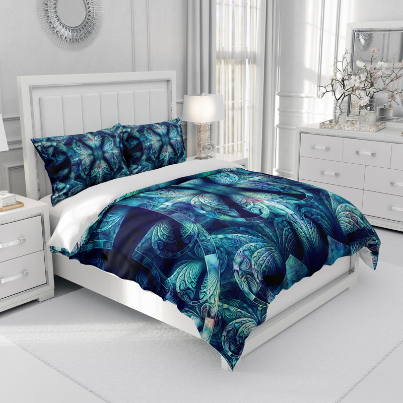 Polyester Duvet Cover, Queen Duvet Cover + 2 Shams