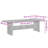  Garden Dining Set Black-1708020268