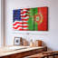 «USA and Portugal Flags», 3 pièces-1715646440