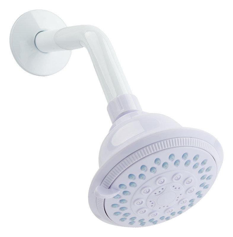 Pomme de douche multi-fonctions à débit bas