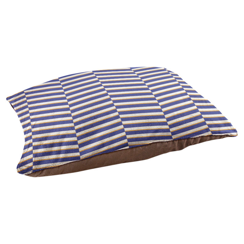 Coussin pour chien Cheng, Grand (l 50 po x P 7 po x H 40 po), Orange foncé