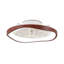 Ventilateur de plafond encastré 20 po à DEL à intensité variable moderne avec application / télécommande, minuterie, 3 températures de couleur
