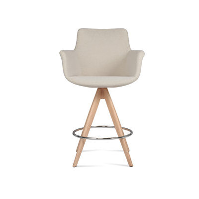 Tabouret tournant Bottega Pyramid