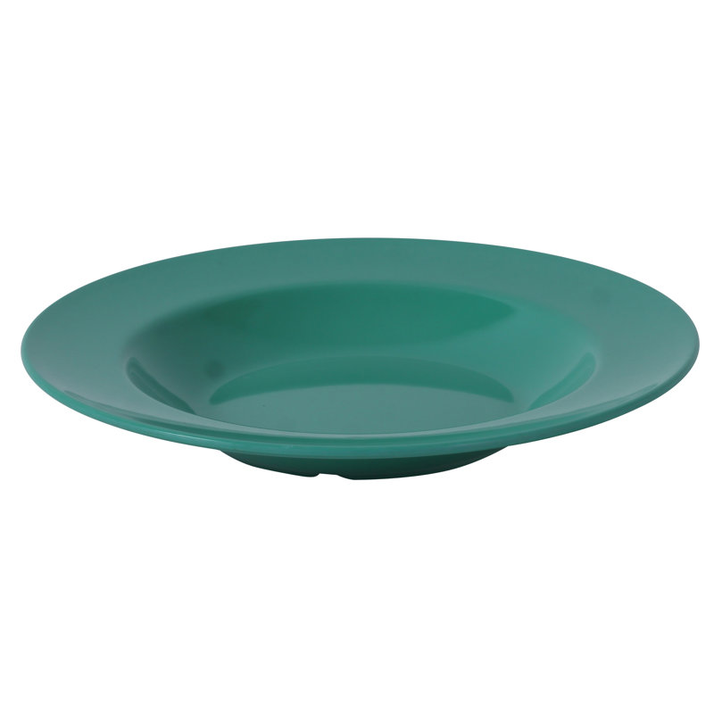 Mélamine Milestone 16 oz liq. Plat à pâtes, Vert, 16 oz