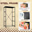 Commode de rangement verticale 4 tiroirs Peach Peach avec tiroirs en bois