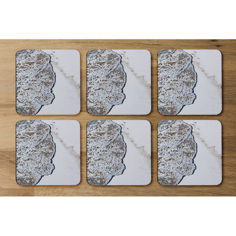Square 6 Piece Coaster Set