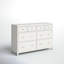 Commode double à 8 tiroirs l 57,99 po Kowalsky -1601637949