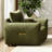 36.8'' Fabric , Comfortable For Chatting In Living Room, Wear - And Non , Legs Modern Chair, Ideal Conference Skin Lumbar Curve, Assembly Tools Included-15512128