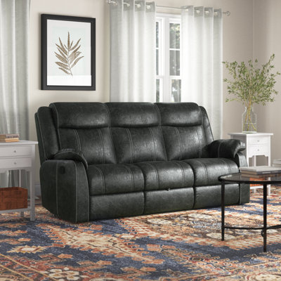 Affleck 80'' Upholstered Reclining Sofa