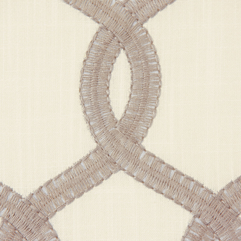 Gresham Embroidery Polyester Fabric, Suede