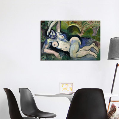 Blue Nude or Souvenir of Biskra (1906) by Henri Matisse - 1 Piece Wrapped Canvas Wall Art