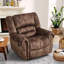 Fauteuil inclinable manuel surdimensionné 40,9 po Chemika-2143352901