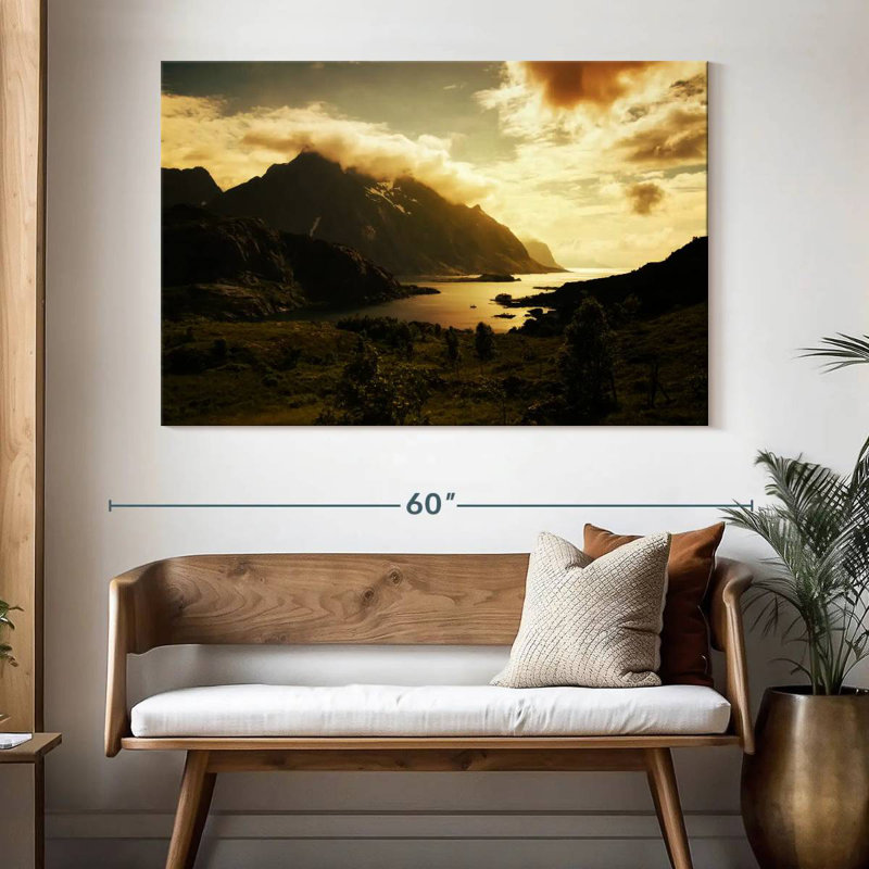 Alvord Lofoten Norvège II, H 34 po x l 51 po