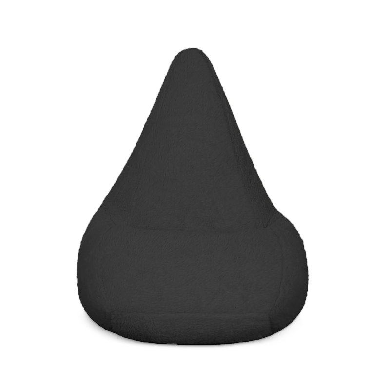 Bean Bag Chair & Lounger, Black