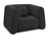 Black Boucle Fabric