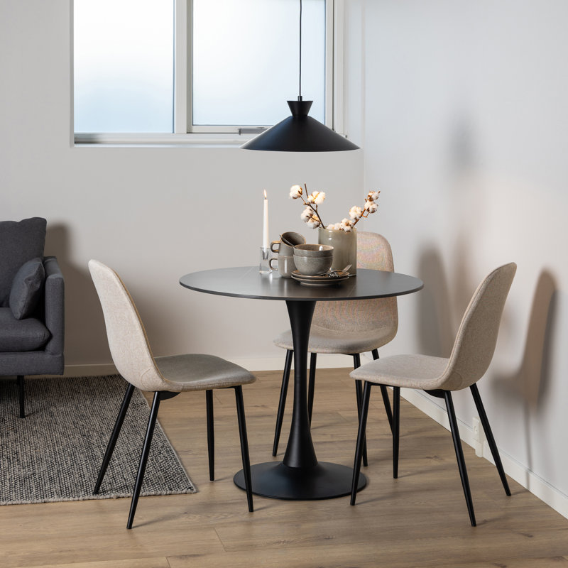 Celia Dining Chair Set of 4, Beige