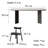 Tomiko 6 - Person Double Pedestal Base Dining Set-1904229303