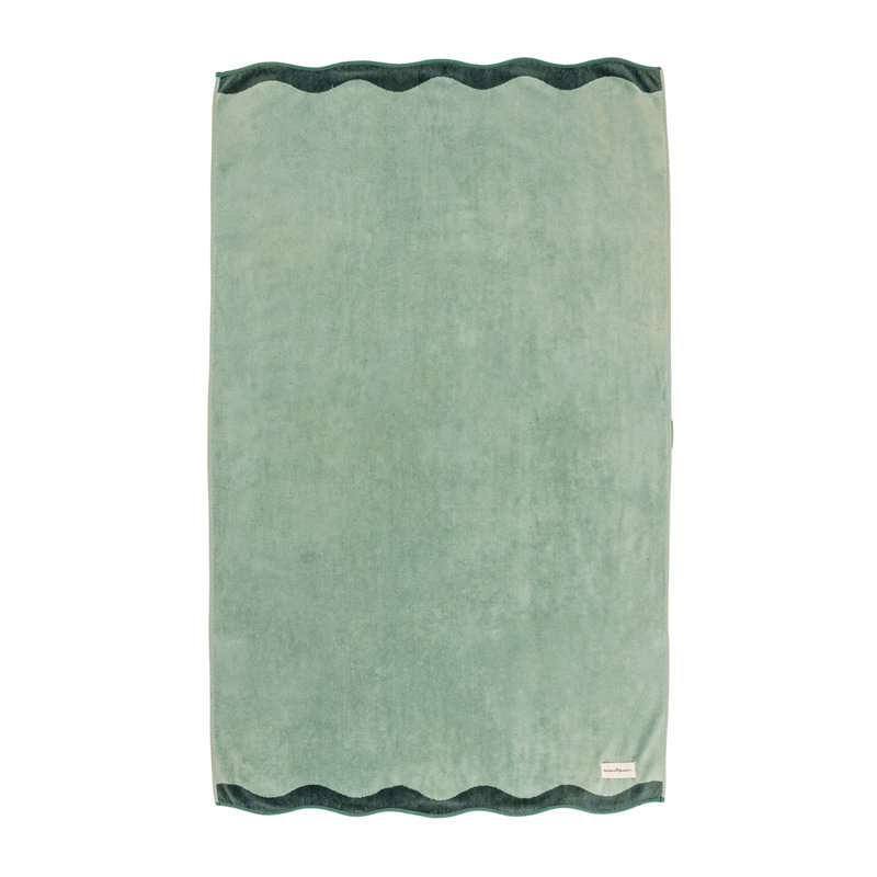 Beach Towel, Rivie Green