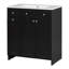 Ensemble de meuble-lavabo 30 po avec lavabo en céramique-1625599025
