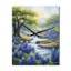 Horloge murale surdimensionnée Blue Bonnets-99629699