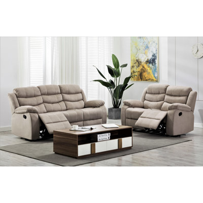 Ensemble de salon inclinable 2 pièces Januari
