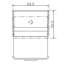 Damini 655mm Single Bathroom Vanity with Integrated Ceramic Basin-127532111