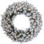 The Holiday Aisle® 24in. Iceland Fir Wreath with Battery Operated LED Lights