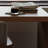 Light walnut L-Shaped Solid Wood desks-107726637