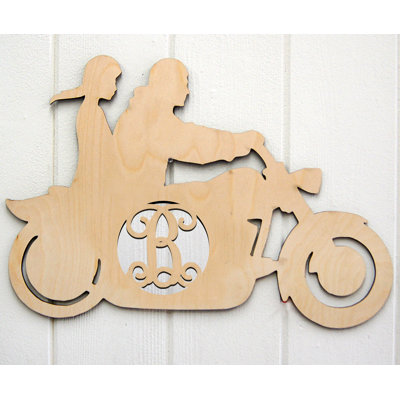 Décoration murale couple harley