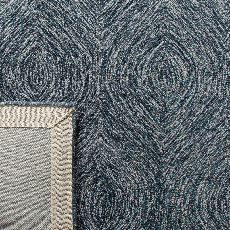 Vedika Hand Tufted Wool And Cotton With Latex Abstract, Rectangle 4' x 6'