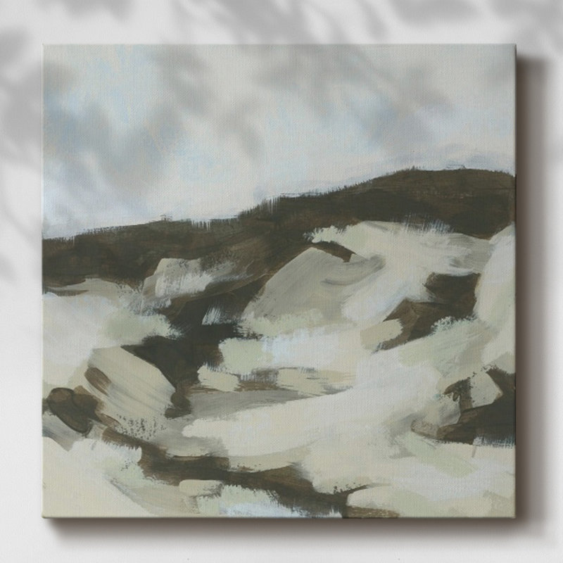 Sur le lac sur toile, H 40 po x l 40 po x P 1,5 po