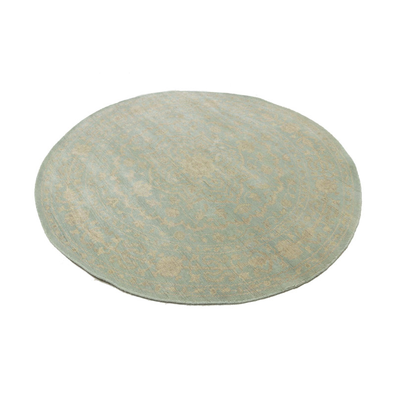 Tapis rond oriental transitionnel Mute