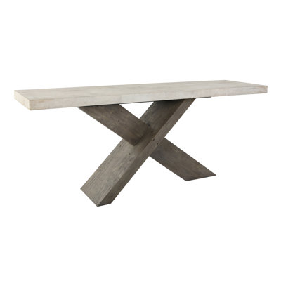 Console en bois massif 72 po Durant