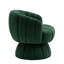 Fauteuil demi-tonneau rembourré rembourré avec coussin-686820947
