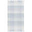 Tissu écossais tissé à la main à plat recyclé Cay P.E.T. Tapis bleu / blanc-439389025