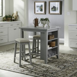 Latour Counter Height Dining Set w/ Upholstered Seats