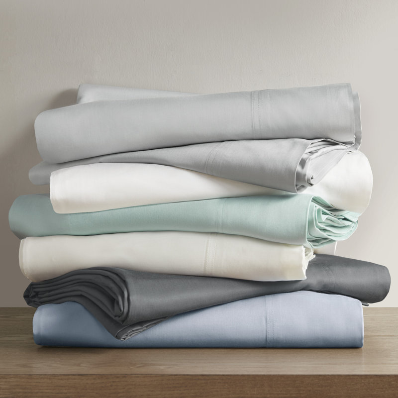 Rayon from Bamboo White 250 Thread Count 100% Rayon from Bamboo hypo-allergenic 4-Piece Full Sheet Set, White