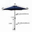 Parasol 9 pi Bleu marine-1318137223