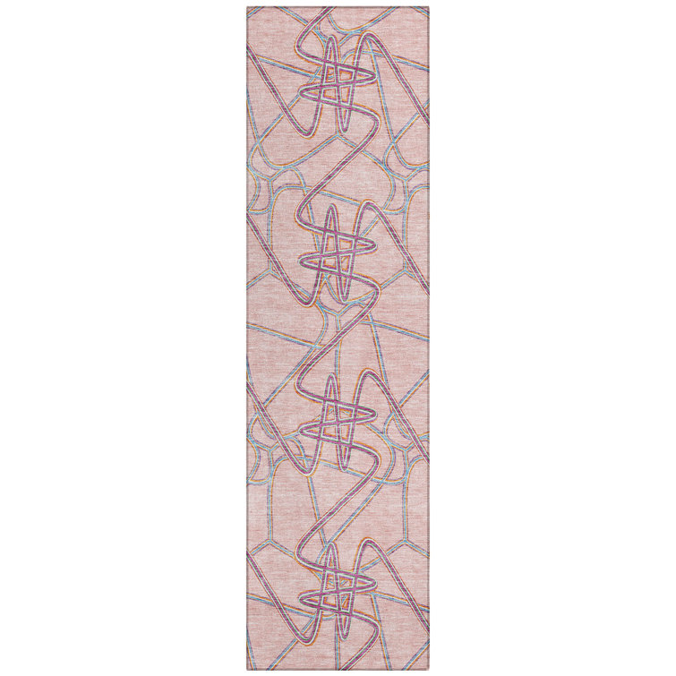  Aleg Area Rug with Non-Slip Backing