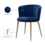 Chaise en velours Skylar-669769976-669769977
